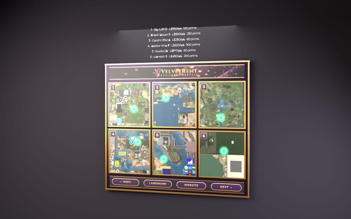 Map vendors